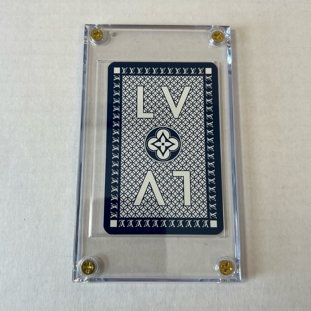 Louis Vuitton playing card 10 of hearts